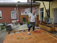 Terrasse im Bau 2